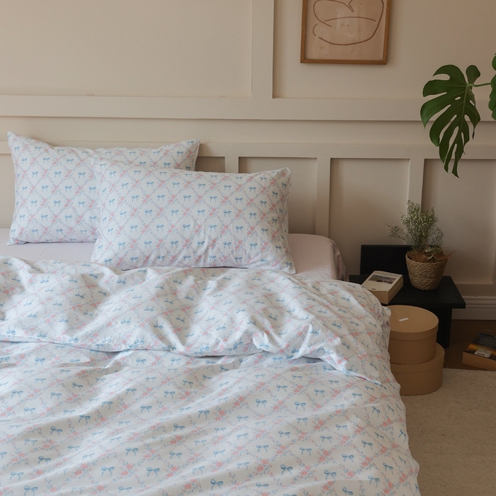 91家纺网 家纺一手货源 找家纺 棉眠 2025新款春夏花间牧歌田园系列四件套 巴黎周末