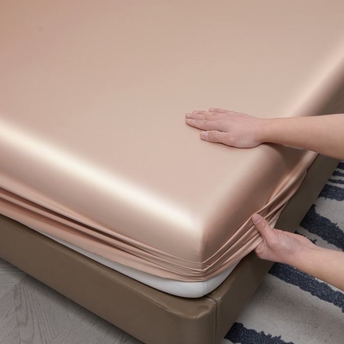 91家纺网 家纺一手货源 找家纺 梵克保罗 2025新款100支50双股全棉单品枕套 50 双股-灰灰粉