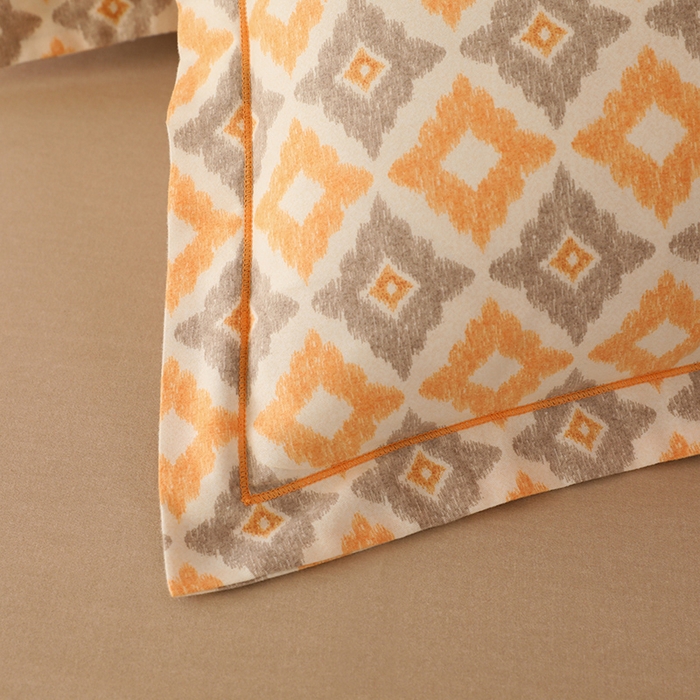 91家纺网 家纺一手货源 找家纺 幸嘉轩 2025新款全棉喷气加厚磨毛单被套 卡布奇诺