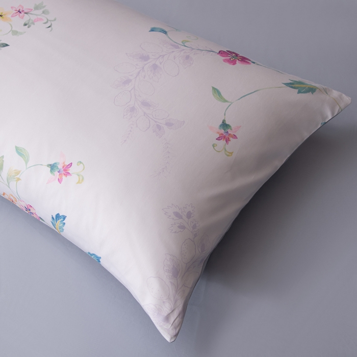 91家纺网 家纺一手货源 找家纺 氧家 2025新款60s贡缎长绒棉数码印花四件套（礼盒装） 爱丽丝