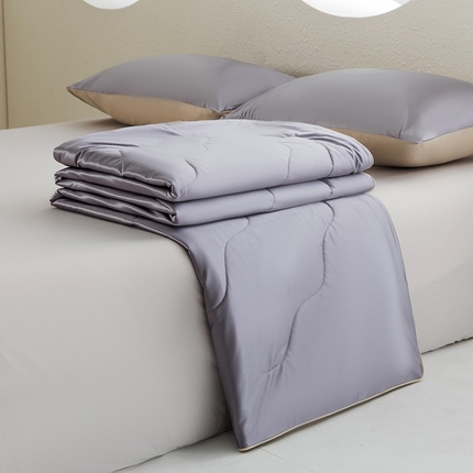 91家纺网 家纺一手货源 找家纺 （总）恩和家纺 2025新款柔光缎冰美式凉感夏被夏凉被空调被被子被芯