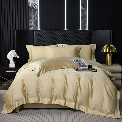 91家纺网 家纺一手货源 找家纺 （总）优品阁 2024新款长绒棉贡缎提花--欧式轻奢提花系列