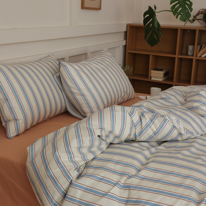 91家纺网 家纺一手货源 找家纺 棉眠 2025新款春夏花间牧歌田园系列四件套 布鲁娜