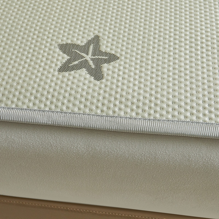 91家纺网 家纺一手货源 找家纺 柔品2025新款PE中分子凉感提花凉席系列 蓝鲸 灰-床席款