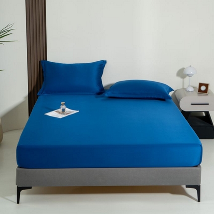 91家纺网 家纺一手货源 找家纺 （总）馨乐家纺 2025款水洗天丝纯色床笠