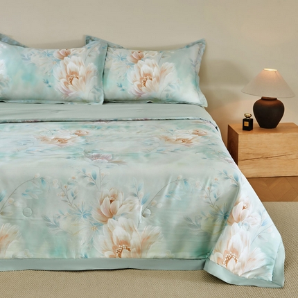 巴宝路 2025新款斯佩洛（spello）天丝夏被四件套（配送包装） 吉维尔尼（Giverny）