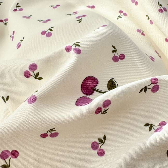 91家纺网 家纺一手货源 找家纺 冕悠家纺 2025新款热款A类高克重针织双层纱四件套系列 （提供买家秀） 紫樱桃