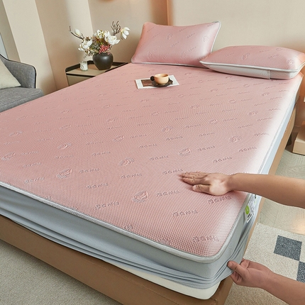 91家纺网 家纺一手货源 找家纺 （总）柔品2025新款PE中分子凉感提花凉席系列