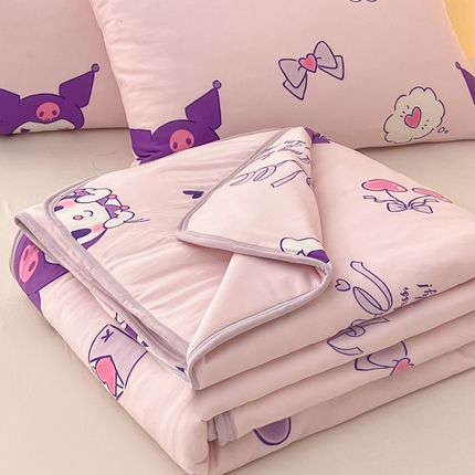 91家纺网 家纺一手货源 找家纺 （总）暮思家居 2025新款正版授权三丽鸥A类牛奶针织棉夏被子被芯