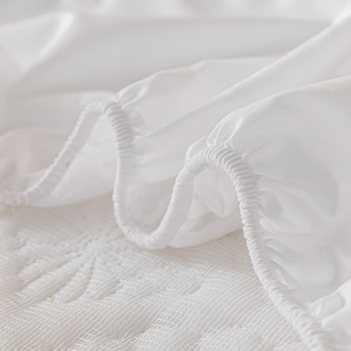 91家纺网 家纺一手货源 找家纺 （总）梵克保罗 2025新款简约纯色水洗棉防水夹棉枕套