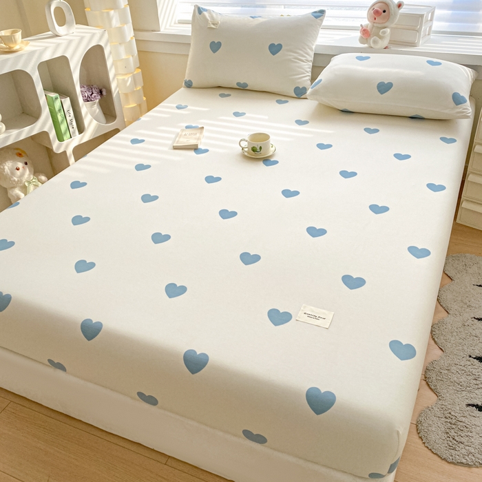 91家纺网 家纺一手货源 找家纺 （总）梵克保罗 2025新款亲肤舒适全棉印花系列床笠