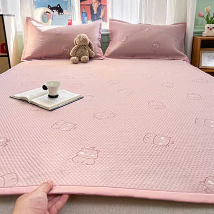 91家纺网 家纺一手货源 找家纺 （总）莱米家纺 2025新款冰感凉豆豆凉席