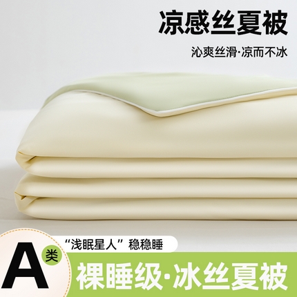 91家纺网 家纺一手货源 找家纺 （总）眠多宝 2025新款高克重超滑凉感丝夏被