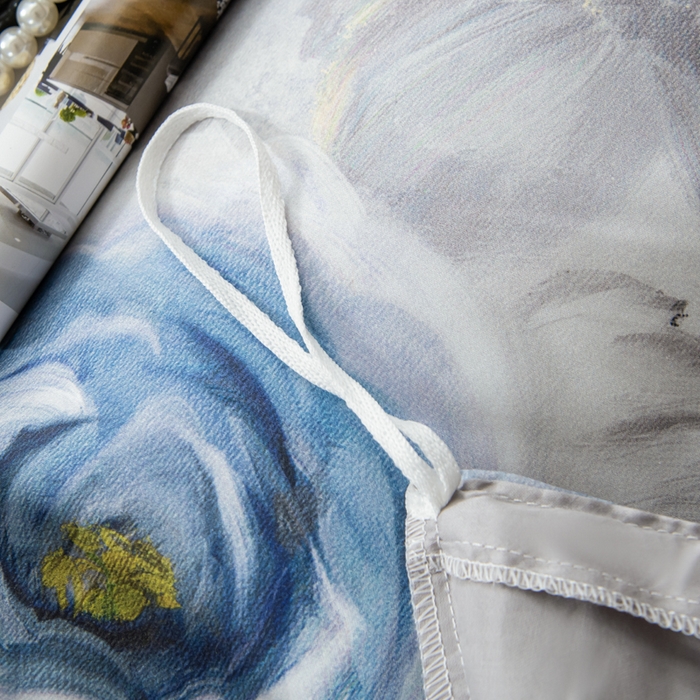 91家纺网 家纺一手货源 找家纺 氧家 2025新款60s贡缎长绒棉数码印花四件套（礼盒装） 瑞贝卡