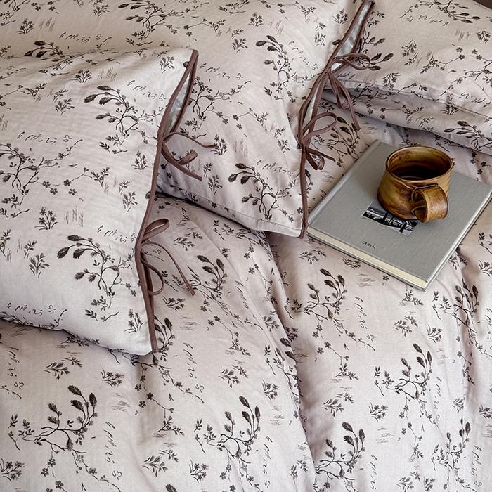 91家纺网 家纺一手货源 找家纺 （总）涞澳家纺 2025新款软烟纱印花系列四件套