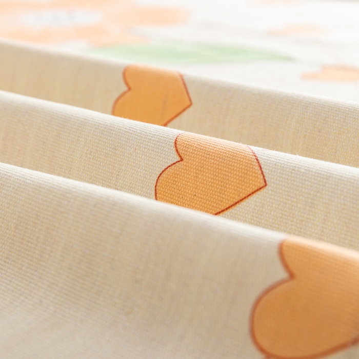 91家纺网 家纺一手货源 找家纺 2025新款老粗布床单老粗布凉席系列-凉席 爱心花朵