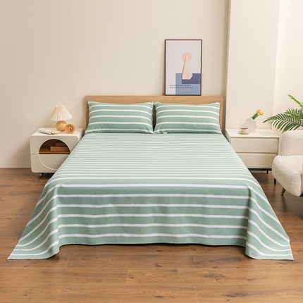 91家纺网 家纺一手货源 找家纺 （总）2025新款老粗布床单老粗布凉席系列-凉席