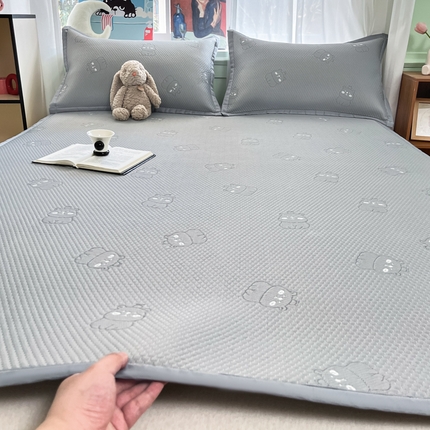 91家纺网 家纺一手货源 找家纺 （总）莱米家纺 2025新款冰感凉豆豆凉席