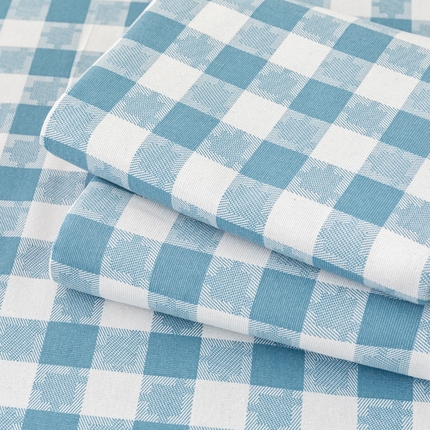 2025新款老粗布床单老粗布凉席三件套系列-床单 月白-蓝