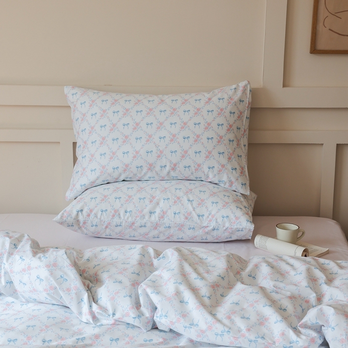 91家纺网 家纺一手货源 找家纺 棉眠 2025新款春夏花间牧歌田园系列四件套 巴黎周末