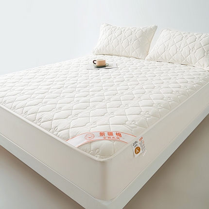 （总）伊人坊 2025新款全棉纯棉大豆夹棉床护垫-皇冠系列（不防水款）