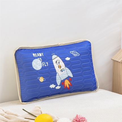 91家纺网 家纺一手货源 找家纺 （总）大黄蜂家居家纺 2025新款大黄蜂凉感丝卡通平面枕套