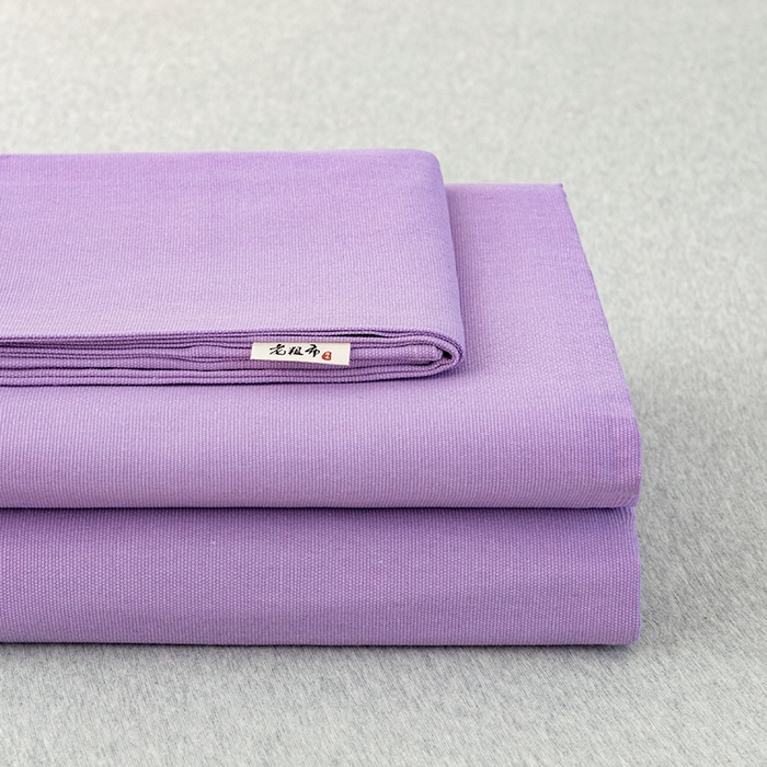 91家纺网 家纺一手货源 找家纺 2025新款老粗布床单老粗布凉席系列-凉席 典雅-紫