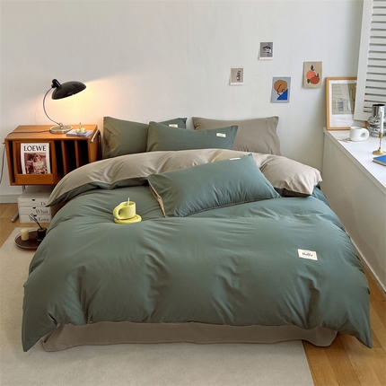 91家纺网 家纺一手货源 找家纺 （总）798家纺 2025新款全棉无印风系列四件套