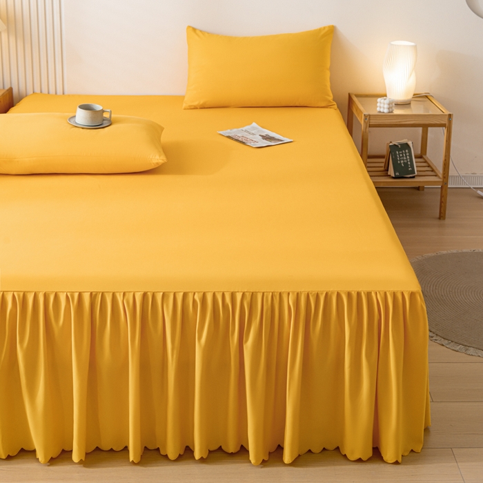 91家纺网 家纺一手货源 找家纺 梵克保罗 2025新款亲肤磨毛舒适柔软纯色Q系列枕套 Q-奥丁金