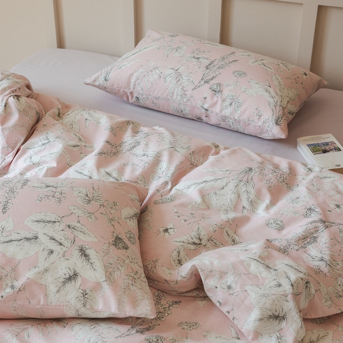 91家纺网 家纺一手货源 找家纺 棉眠 2025新款春夏花间牧歌田园系列四件套 玫瑰灵药