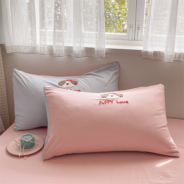 91家纺网 家纺一手货源 找家纺 （总）星座家纺 2025新款水洗棉毛巾绣四件套