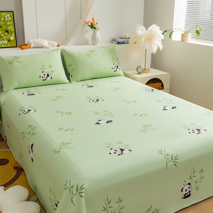 91家纺网 家纺一手货源 找家纺 2025新款老粗布床单老粗布凉席系列-凉席 竹趣