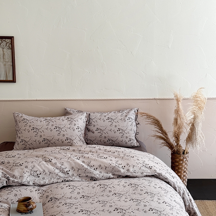 91家纺网 家纺一手货源 找家纺 （总）涞澳家纺 2025新款软烟纱印花系列四件套