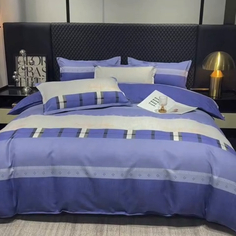 91家纺网 家纺一手货源 找家纺 爱诗诺2025加厚生态棉磨毛四件套高克重植物羊绒四件套大量现货贝思特