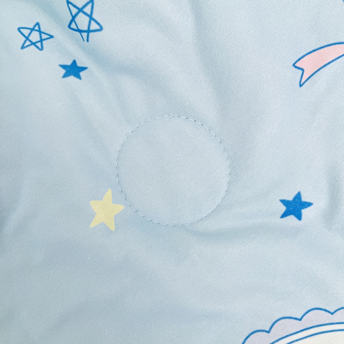 91家纺网 家纺一手货源 找家纺 暮思家居 2025新款正版授权三丽鸥A类牛奶针织棉夏被子被芯 针织棉-蓝色玉桂狗