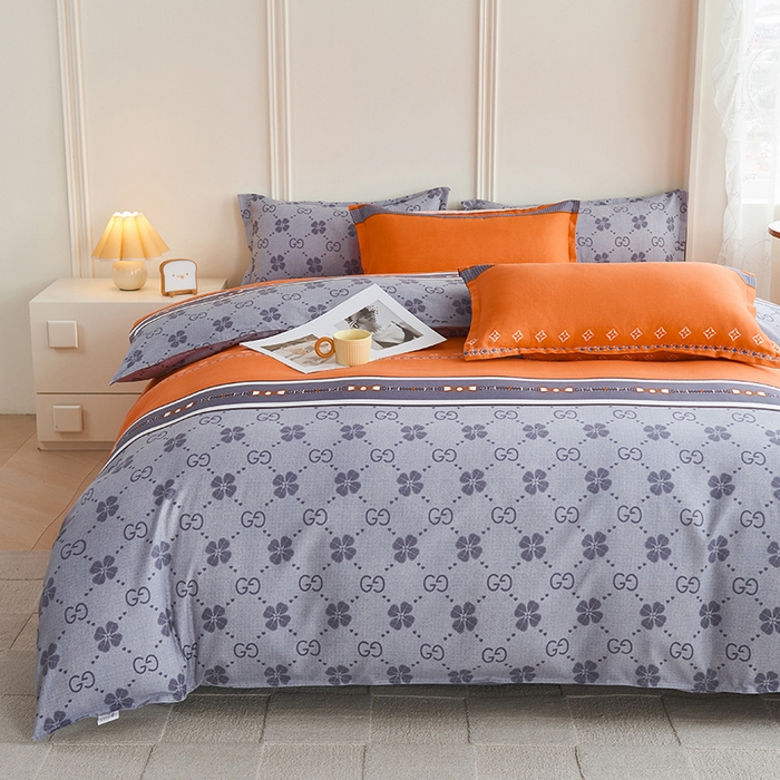 91家纺网 家纺一手货源 找家纺 爱诗诺2025加厚生态棉磨毛四件套高克重植物羊绒四件套大量现货摩登夜曲