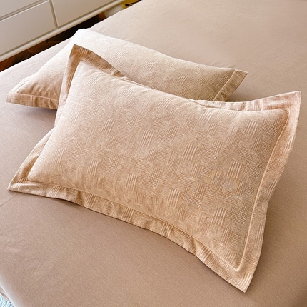 91家纺网 家纺一手货源 找家纺 （总）幸嘉轩 2025新款全棉喷气加厚磨毛单枕套