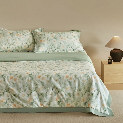 巴宝路 2025新款斯佩洛（spello）天丝夏被四件套（配送包装） 斯佩洛（spello）