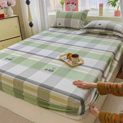 2025新款亲肤舒适全棉印花单床笠系列 洛卡