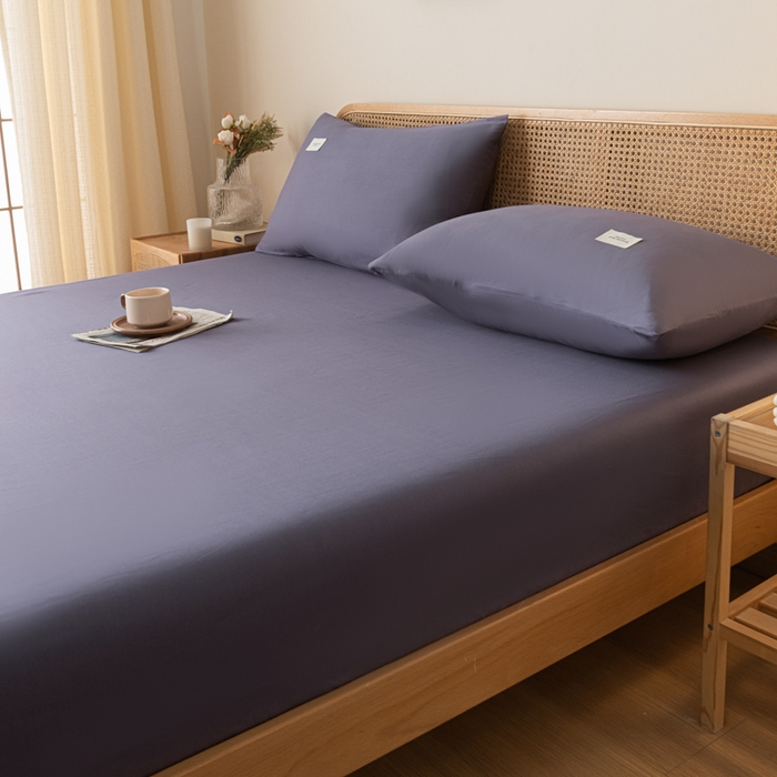 91家纺网 家纺一手货源 找家纺 （总）梵克保罗 2025新款亲肤舒适全棉13372喷气纯色单枕套