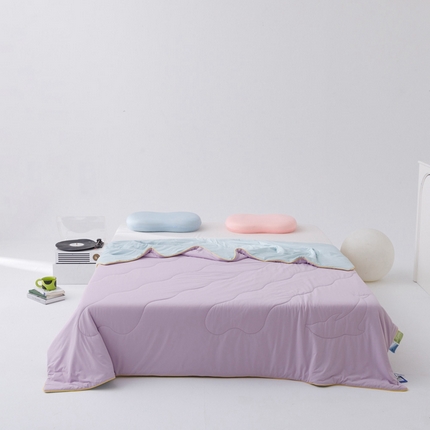 CINNY馨宜 2025新款A类170g高克重锦氨凉感冷布丁凉感防蚊即刻凉感夏被 萝兰紫