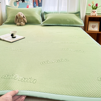 91家纺网 家纺一手货源 找家纺 （总）莱米家纺 2025新款冰感凉豆豆凉席