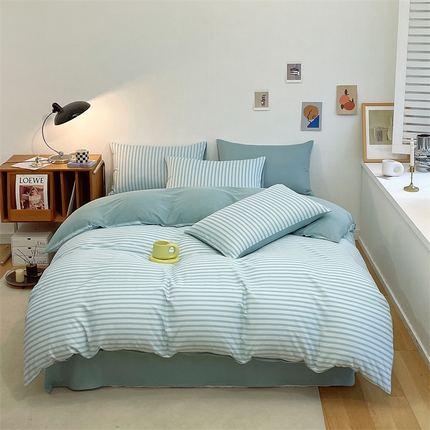 91家纺网 家纺一手货源 找家纺 （总）798家纺 2025新款全棉无印风系列四件套