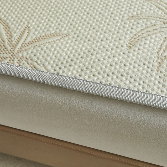 91家纺网 家纺一手货源 找家纺 柔品2025新款PE中分子凉感提花凉席系列 椰林-床席款