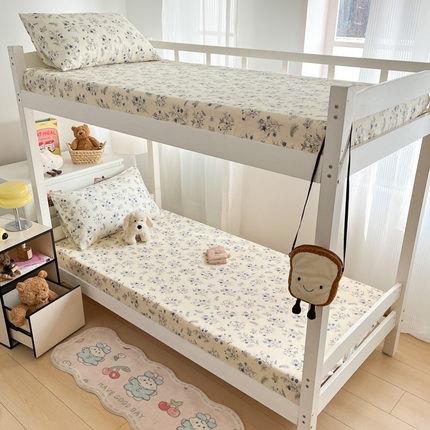 2025新款A类全棉印花学生宿舍床笠系列 桂馥兰香