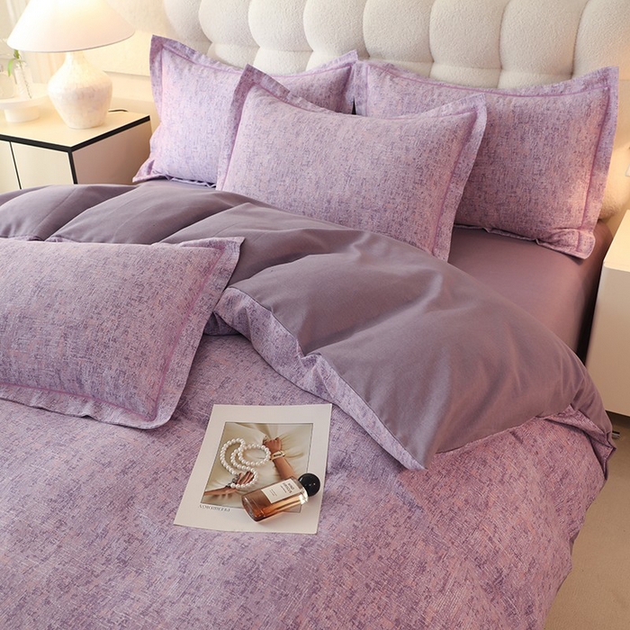 91家纺网 家纺一手货源 找家纺 幸嘉轩 2025新款全棉喷气加厚磨毛单被套 嘉佰丽