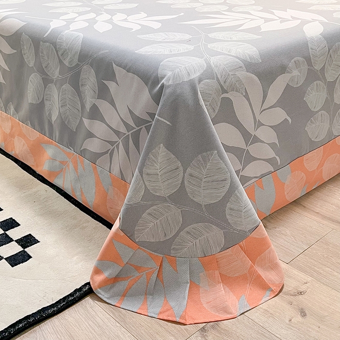 91家纺网 家纺一手货源 找家纺 幸嘉轩 2025新款全棉喷气加厚磨毛单被套 花开曼舞