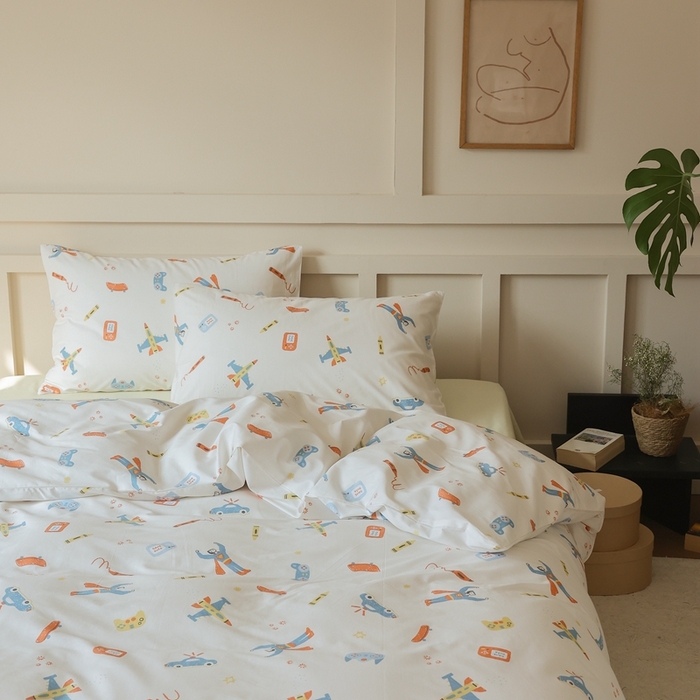 91家纺网 家纺一手货源 找家纺 棉眠 2025新款春夏花间牧歌田园系列四件套 苏普曼