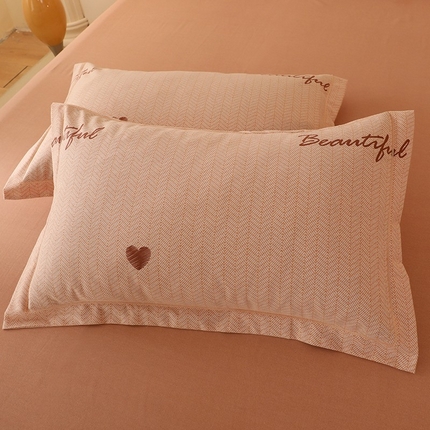 91家纺网 家纺一手货源 找家纺 （总）幸嘉轩 2025新款全棉喷气加厚磨毛单枕套