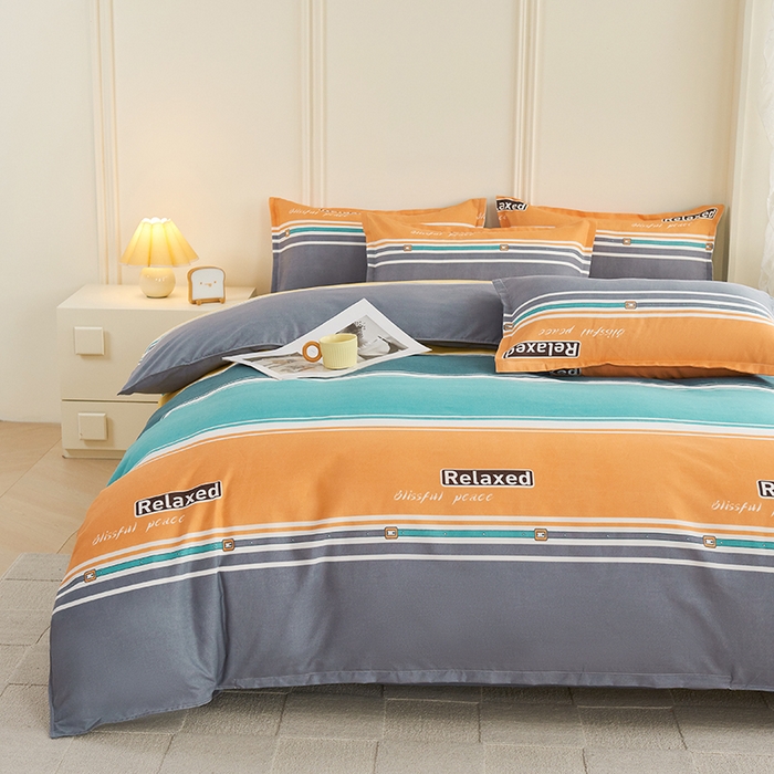 91家纺网 家纺一手货源 找家纺 爱诗诺2025加厚生态棉磨毛四件套高克重植物羊绒四件套大量现货精彩世界